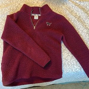Victorias Secret Pink! Sherpa pullover